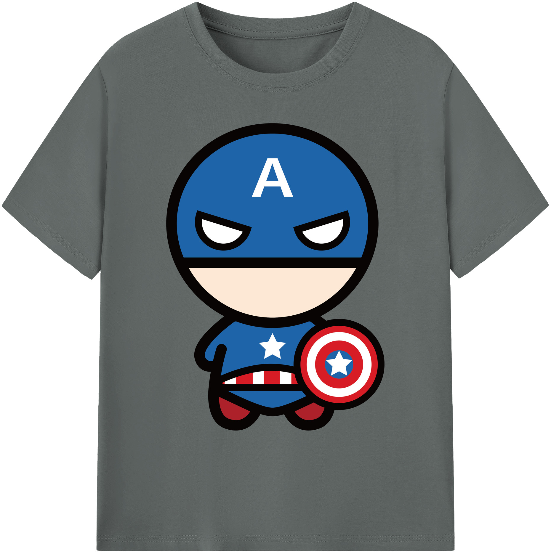 （画像用） アベンジャーズ The Avengers 綿100％ メンズ半袖Tシャツ｜肌触りやわらか＆通気性